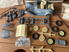 VINTAGE Hubley MODEL A ROADSTER METAL KIT 850k-300