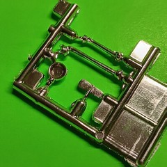 1972 GMC Jimmy Blazer 4×4 1/25 AMT Interior Tub Bucket Seat Dash Chrome Shifter