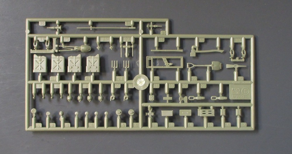 AFV Club 1/35 Scale IDF Shot Kal 1973 – Parts Tree D from Kit No. AF35124