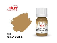 Acrylic Paints Set for Wehrmacht Afrika Korps ICM 3049 Grey, Brown, Green