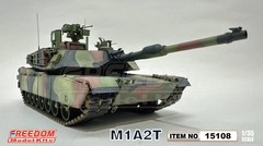 FREEDOM F15108 1/35 M1A2T ABRAMS Main Battle Tank Assembly Model Kit