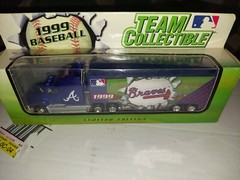 MLB Atlanta Braves 1999 Team Collectible Limited Edition Trailer Truck