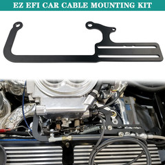 Car Cable Mounting Kit Black Steel Adjustable Throttle TV Cable GM 700R4