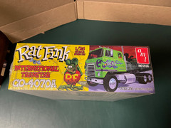 2021 AMT 1/25 Rat Fink International Transtar CO-4070A Factory Sealed
