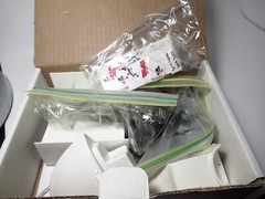 Oval Track Models 1/16 Dirt Sprint Car Molded in White Plastic w/ Metal Kit