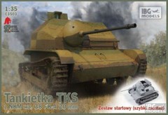 IBG E3503 TKS Polish Tankette with 20mm NKM wz. 38 FK-A plastic model scale 1/35