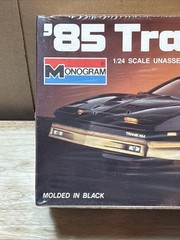 ‘85 Trans Am Pontiac Monogram 1/24 Plastic Model Kit 2224 SEALED (Manuf 1984)