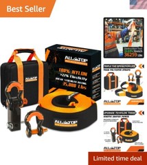 Durable Nylon Recovery Kit with 35,000lb Strength: Complete SUV Solution