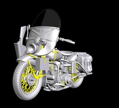 1/35 U.S. Military Police (2 motorcycles with figures) MiniArt 35085 Model kit
