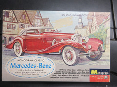MONOGRAM 1/24 1939 MERCEDES BENZ 540K CABRIOLET #PC87-298 vintage box only