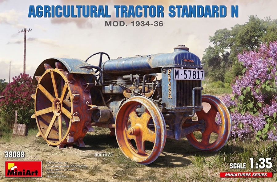MiniArt 1/35 Agricultural Tractor Standard N Mod. 1934-36