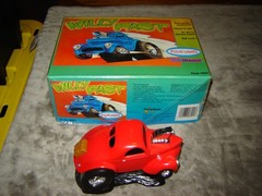 Polar Lights 6001F Willy Fast Cherry Bomb Red Box open kit Built 1998 Kit AS IS