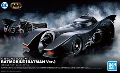 Bandai 1/35 Scale Batmobile (Batman 1989 Ver.) DC Universe Plastic Model Kit