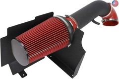 SUPERFASTRACING 4″ Cold Air Intake System + Heat Shield Replacement for