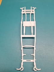 Revell AMT Ertl Monogram MPC 1/24 Model Part 1939 Chevy Chassis Frame