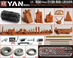 1/35 German Nevelwerfer 41/42 Rocket Launcher w/HE Canisters PE Detail-up Set