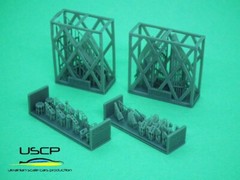 USCP 24A069 1/24 Mini MPI Interior detail-up set B set Resin kit Upgrade kit