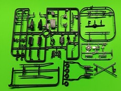 Lincoln 460 Engine Rear End Axle 1/25 Batmobile 1966 Batman Movie Car