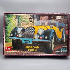 LS 1/16 Morgan Plus 8 Parts Kit Bash Chrome Valve Covers