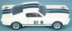 #61B Jerry Titus 1965-66 Shelby Mustang 1/43rd Scale Waterslide Decals