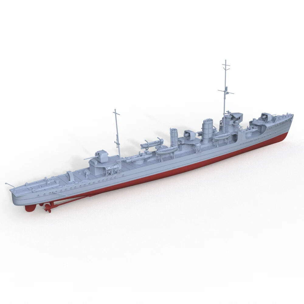 ALL SCALE Military Model Kit Momi Class, IJN Destroyer Momi 1930 FULLHULL 742S