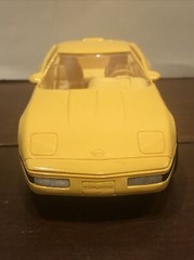 1992 Chevrolet Corvette ZR1 Dealer Promo Car YELLOW 1:25 AMT / ERTL