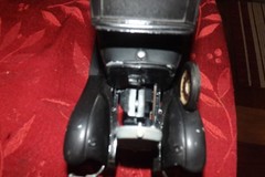 HUBLEY FORD 4 DOOR SEDAN METAL MODEL KIT HOT ROD PARTS REPAIR 1:20 JUNKYARD BLK