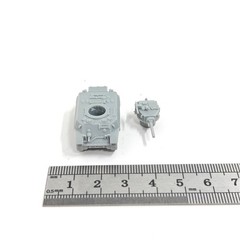 U.S. Army M3A3 Stuart Tank, 3D Printed ,1/144 Scale Mini Tank Model,Resin