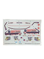 Revell-Monogram 1:25 GM Performance Olds Pro Stock decal sheet