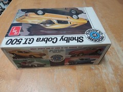 AMT Ford Mustang Shelby Cobra Model Kit Sealed Contents Unbuilt Open Box T397