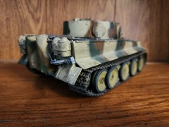 Nichimo 1/30 Scale Panzerkampfwagen VI Tiger I Completed, Hand Painted in USA