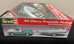 Revell 1996 1:25 ’65 Chevy Stepside Pickup & Hemi-Hydro Combo #85-7249 Skill 2