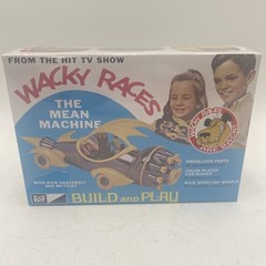MPC Wacky Races “The Mean Machine” Build and Play Model Kit NEW & SEALED