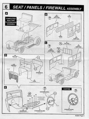 30 FORD WOODY STREET ROD – BODY ONLY – REVELL 2064 – MODEL CAR KIT PARTS LOT