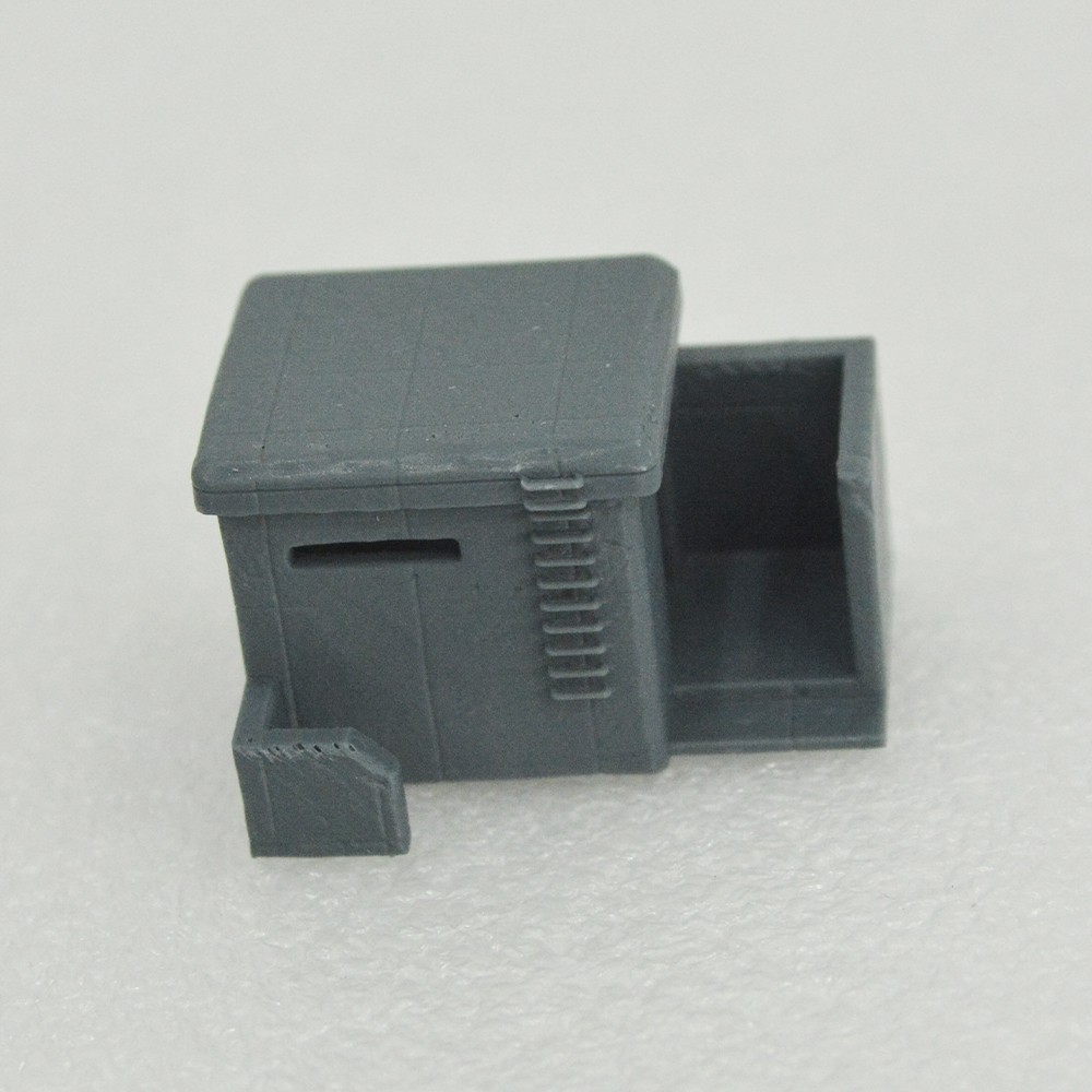 1/72 20mm Miniature Military Props Scenery Stronghold Bunker Fortress Building
