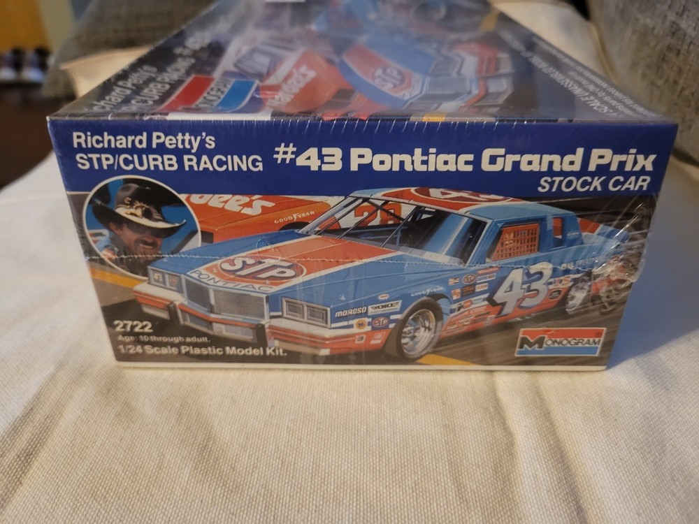 Sealed Vintage Monogram Richard Petty’s #43 STP/CURB Racing Grand Prix 1:24