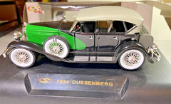 1934 Signature Model Duesenberg Model T Hood And Doors Open Top Is Removable.