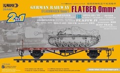 SABRE 35A03 1/35 German Railway Flachwagen Ommr