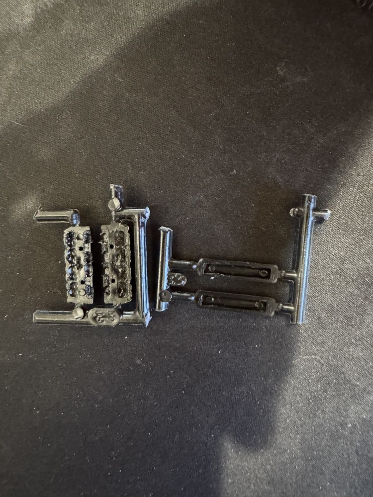Revell 7383 57 Chevy Parts Kit Bash Step 2 Engine Parts