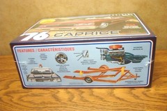 MPC ’76 CHEVY CAPRICE with FULL TRAILER 1/25 SCALE MODEL KIT