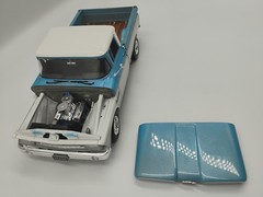 Custom Built 1/25th ’60 Chevy Apache With A 390 Cadillac V8 Engine