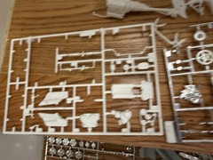 Unassembled Model Car Kit Parts Lot