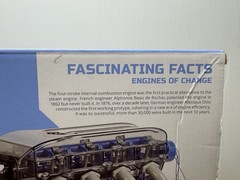 Discovery Mindblown Model Engine Building Kit 4 Cylinder Combustion (FOR PARTS )