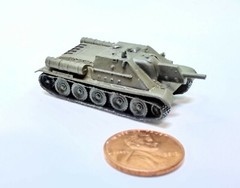 Takara 1/144 World Tank Museum 7. Russian SU-122 Assault Gun. In Green (#130)