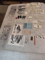 A9E AMT 1950 Ford Convertible Customizing Series 1:25 Model Kit #6831 Complete