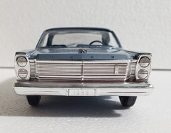 Vintage 1965 FORD GALAXIE 500 XL 2 door hardtop 1/25 dealer promo car blue ’65