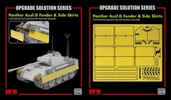 RYEFIELD RM5089 Panther Ausf.G Panzerbefehlswagen Track Links&Fender Side Skirts