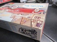 MONOGRAM 1/24 1939 MERCEDES BENZ 540K CABRIOLET #PC87-298 vintage box only