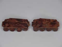 Roco MiniTanks HO Scale 1:87 SdKfz Puma Armored Car 234/2 Custom Painted Tank x7