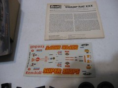 Parts Only- Revell Don Garlits Swamp Rat XXX Dragster 1/25 Scale Model Kit #7152